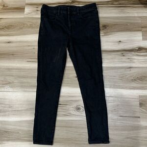 American Eagle Black Jegging Jeans Women’s 10 Short